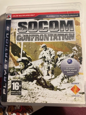 SOCOM Confrontation for PS3 used, in excellent condition