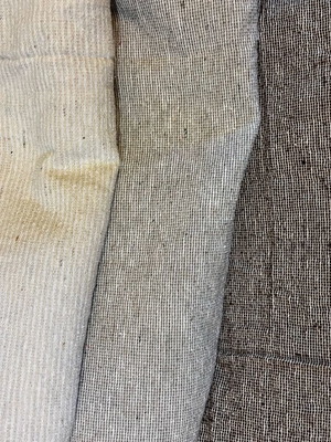 Large cotton throw 300x170 new in beige gray brown