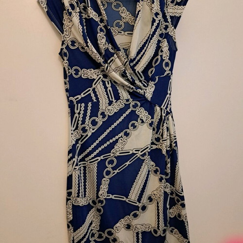 Sweet Miss blue wrap dress like new