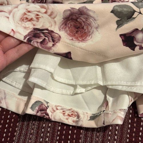 Floral dress new, pink