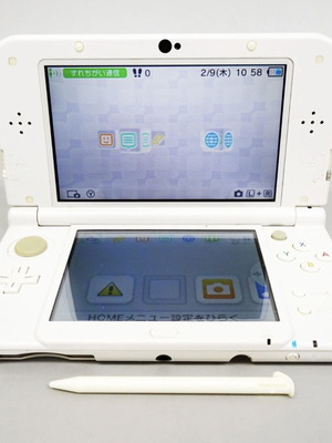 Nintendo 3DS XL λευκό σαν καινούργιο με σύστημα CMF