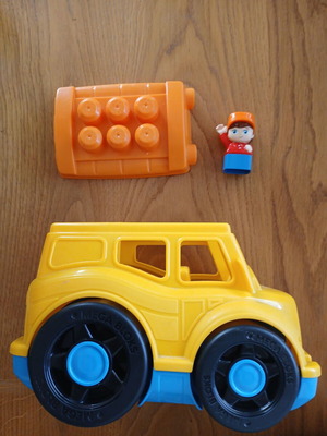 Mega Bloks Sammy School Bus used