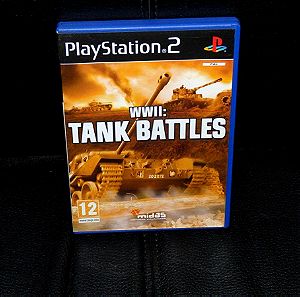 WWII Tank Battles PLAYSTATION 2 COMPLETE