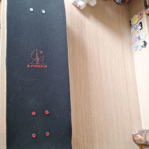 Firefly Maple 7 Ply Skateboard 31.625" x 8" like new