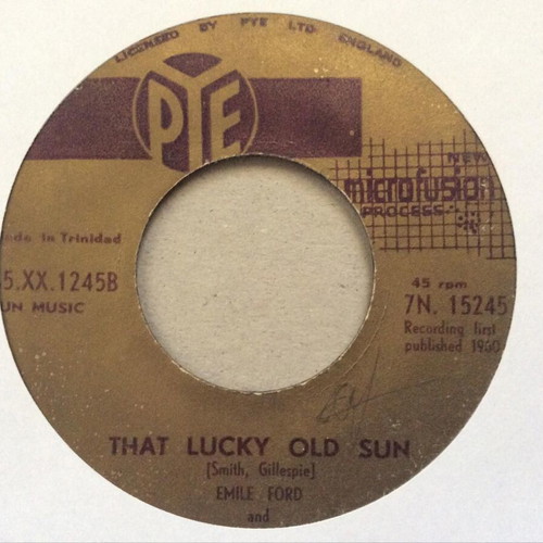 Emile Ford And The Checkmates On A Slow Boat To China 7'' used, rock