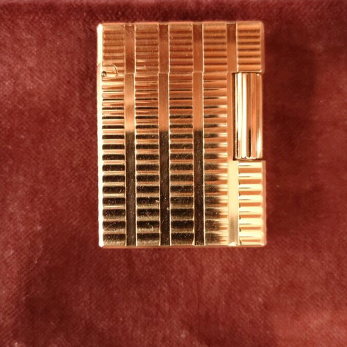 Dupont gold lighter new with box