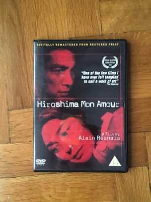 Hiroshima Mon Amour DVD like new without Greek subtitles