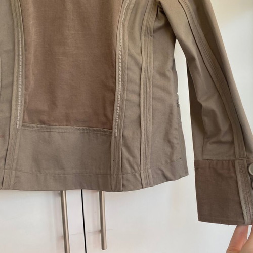 Vintage beige and brown jacket like new, spring autumn