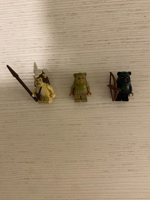 Lego Star Wars figures used, set of 3