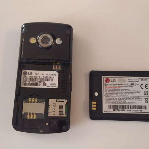 Κινητά τηλέφωνα LG GD330, KP500, KU800 μεταχειρισμένα, πακέτο 3 τεμαχίων