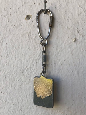E.P.O. keychain used, authentic