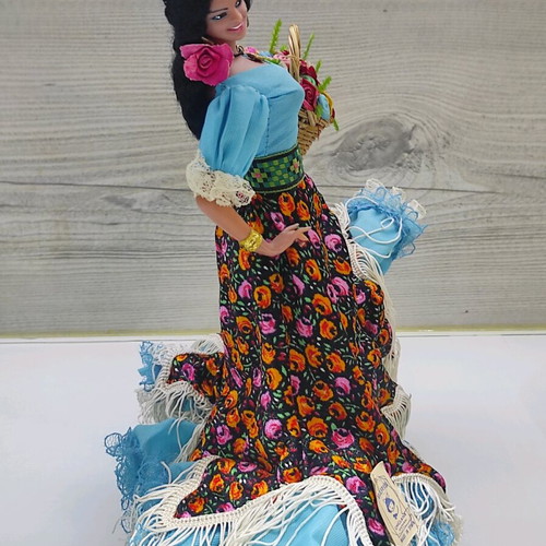 Συλλεκτική κούκλα Marín Malena Márquez καινούργια, 33cm, Ισπανίας δεκαετίας '70