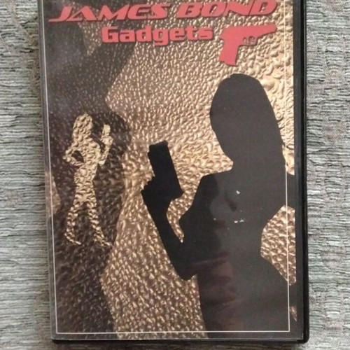 James Bond Gadgets DVD used, rare collectible