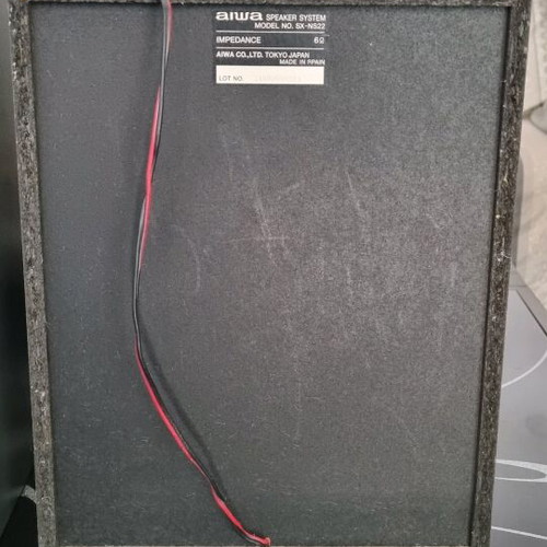 Aiwa NSX - S22 speakers used, set of 2
