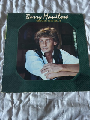Barry Manilow Greatest Hits II vinyl record used