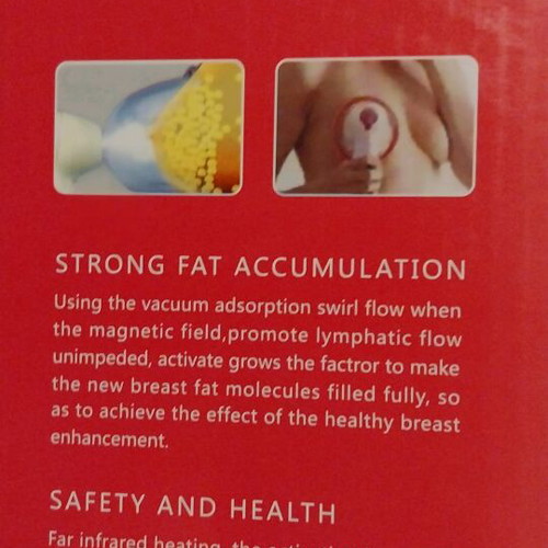 Breast and buttocks enhancement device like new, minimally used
