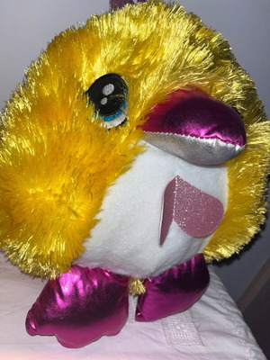 Large Plush Fun Bird Bear new