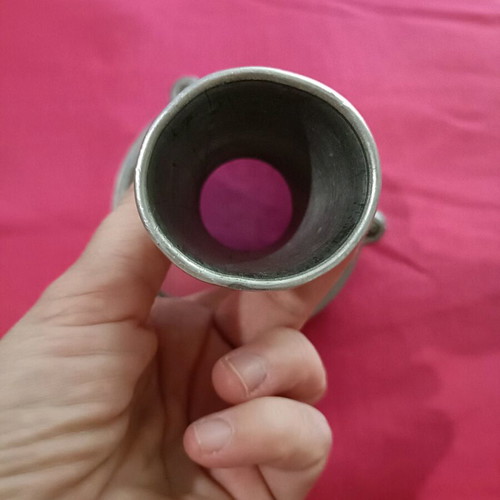 Dumbek used, small size, 11 cm diameter, 16 cm height