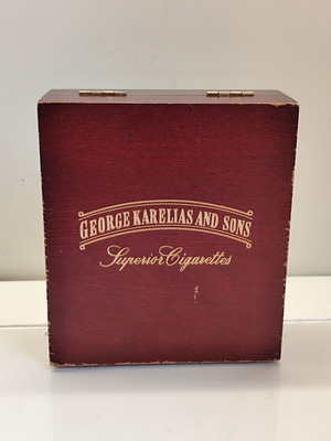 george karelias and sons cigarettes price White Smooth 25g Duty Free George Karelias Refined Virginia
