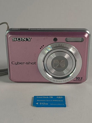 Sony Cyber-shot DSC-S930 ψηφιακή φωτογραφική μηχανή 10.1MP σε ροζ