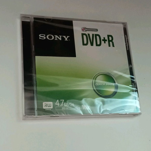 Sony DVD+R 4.7GB new