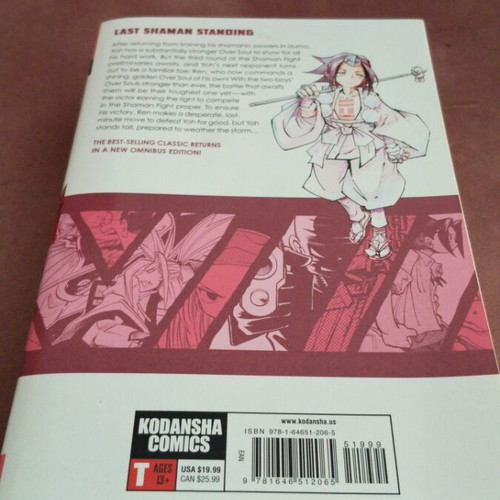 Shaman King Omnibus Volumes 7-9 new, English