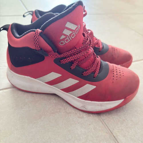 Adidas boots used, red, size 37, athletic style