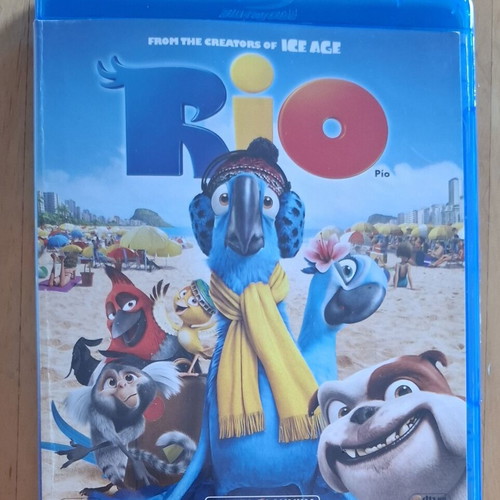 Rio Blu-ray like new, dubbed in Greek with subtitles