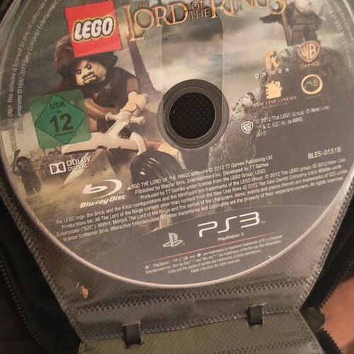 Lego Lord of the Rings PS3 game