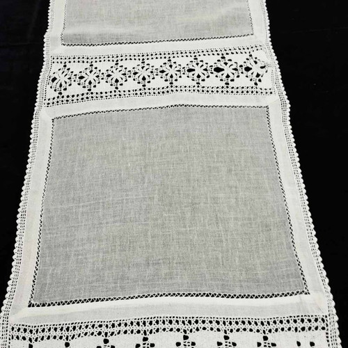 Handmade crochet embroidery like new