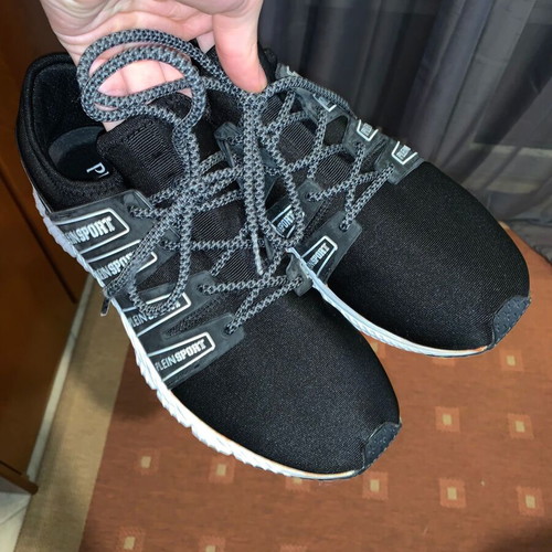Plein Sport sneakers used, casual style, size 41, black-white