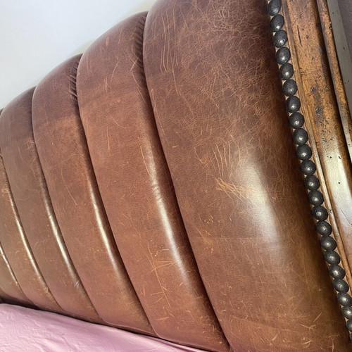 King Size Bed Kourtis solid wood used with mattress and premium base