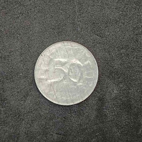 50 Pfennig Germany 1919-1922 Mint Error coin uncirculated
