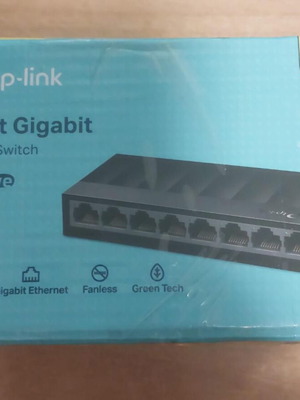 TP-LINK LS1008G v3 unmanaged L2 switch με 8 ethernet θύρες μεταχειρισμένο, δεν λειτουργεί