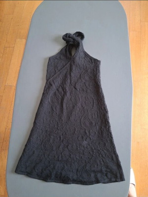 Zara halter black mini dress like new