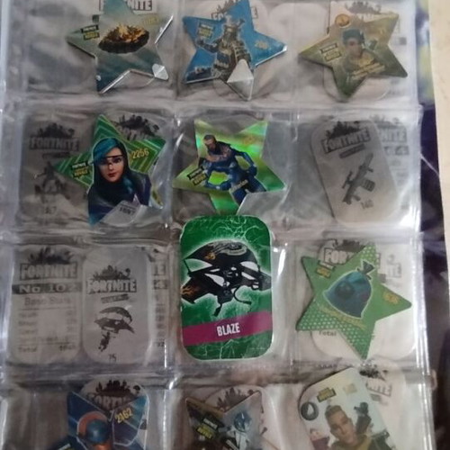 Survivor2 metal caps album used, 74 pieces