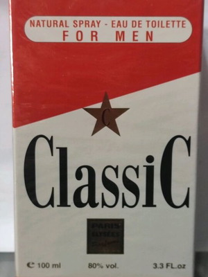 Classic for men men's cologne 100ml new