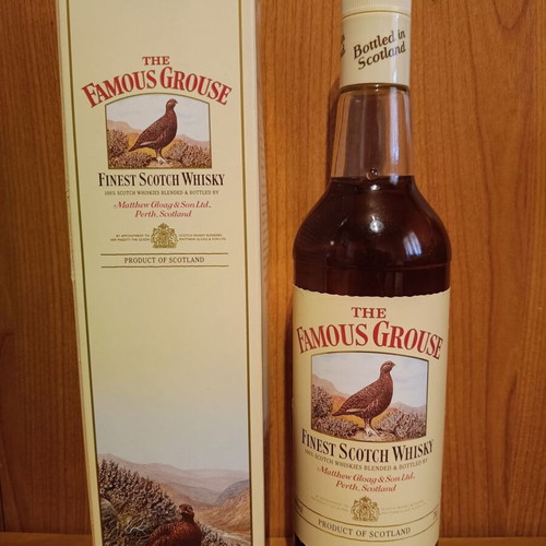 The Famous Grouse 700ml new from the 1990s with box