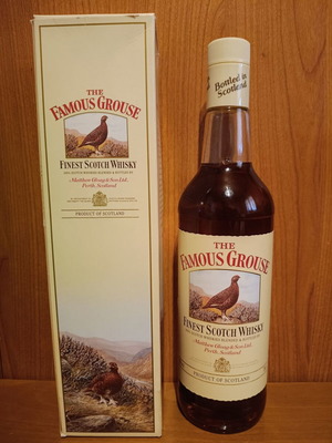 The Famous Grouse 700ml new from the 1990s with box