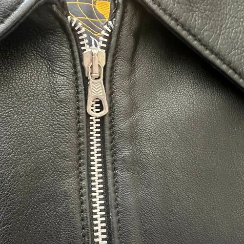 Women's leather jacket Vera Pelle black XL like new