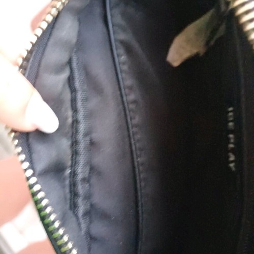 Ice Play crossbody bag used, black