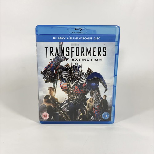 Transformers Age of Extinction Blu-ray used with English subtitles