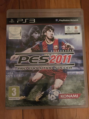 PES 2011 Pro Evolution Soccer PS3 game