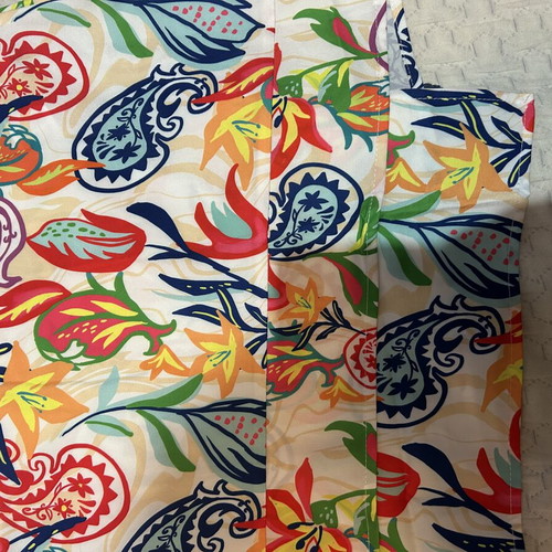 Dress new, colorful, viscose, size XL