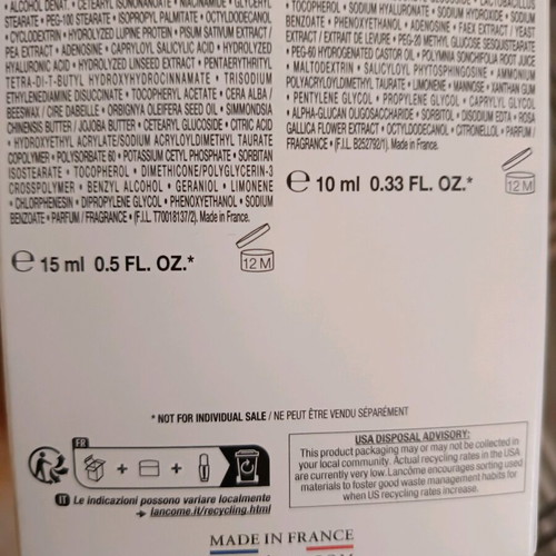 Lancôme Génifique & Rénergie Anti-Aging Set New