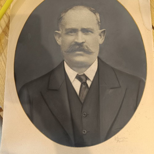 Vintage photograph signed by photographer Rafanidis used