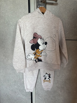 H&M παιδικό σετ φόρμας για κορίτσι με Minnie Mouse, 5-6 ετών