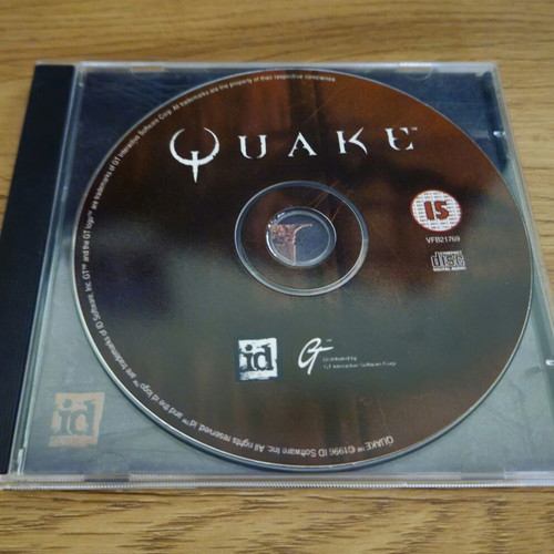 Quake I 1996 PC game by id Software, retro