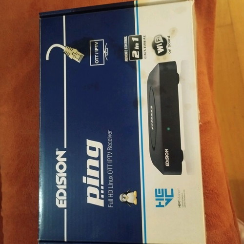 Edision Ping TV Box new, never used