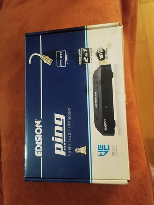 Edision Ping TV Box new, never used